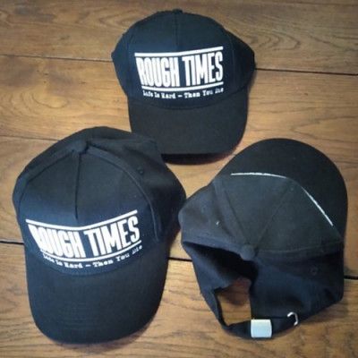 ROUGH TIMES Black Cap - One size fits all